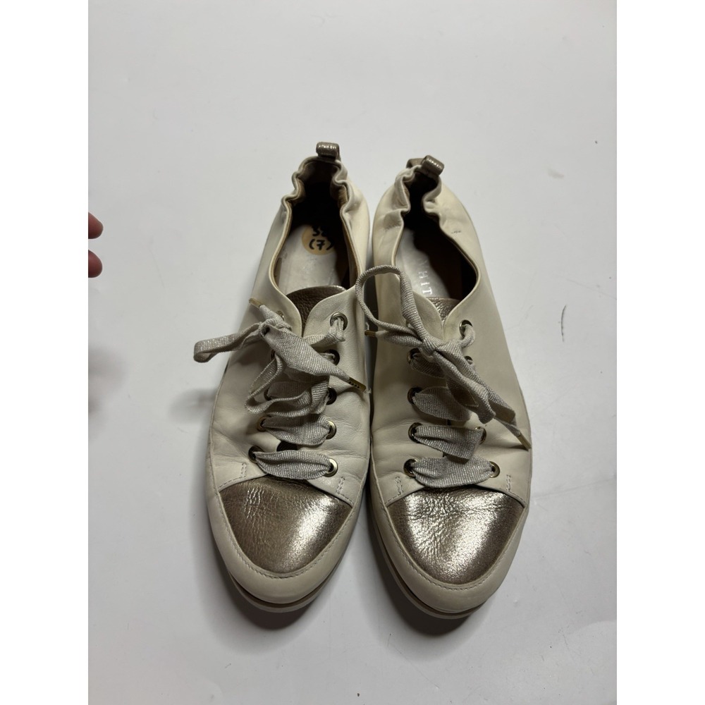 Ron White Nova Sneaker Onyx/Platino (white/Metallic) Women's EU 38 US 7 Comfort